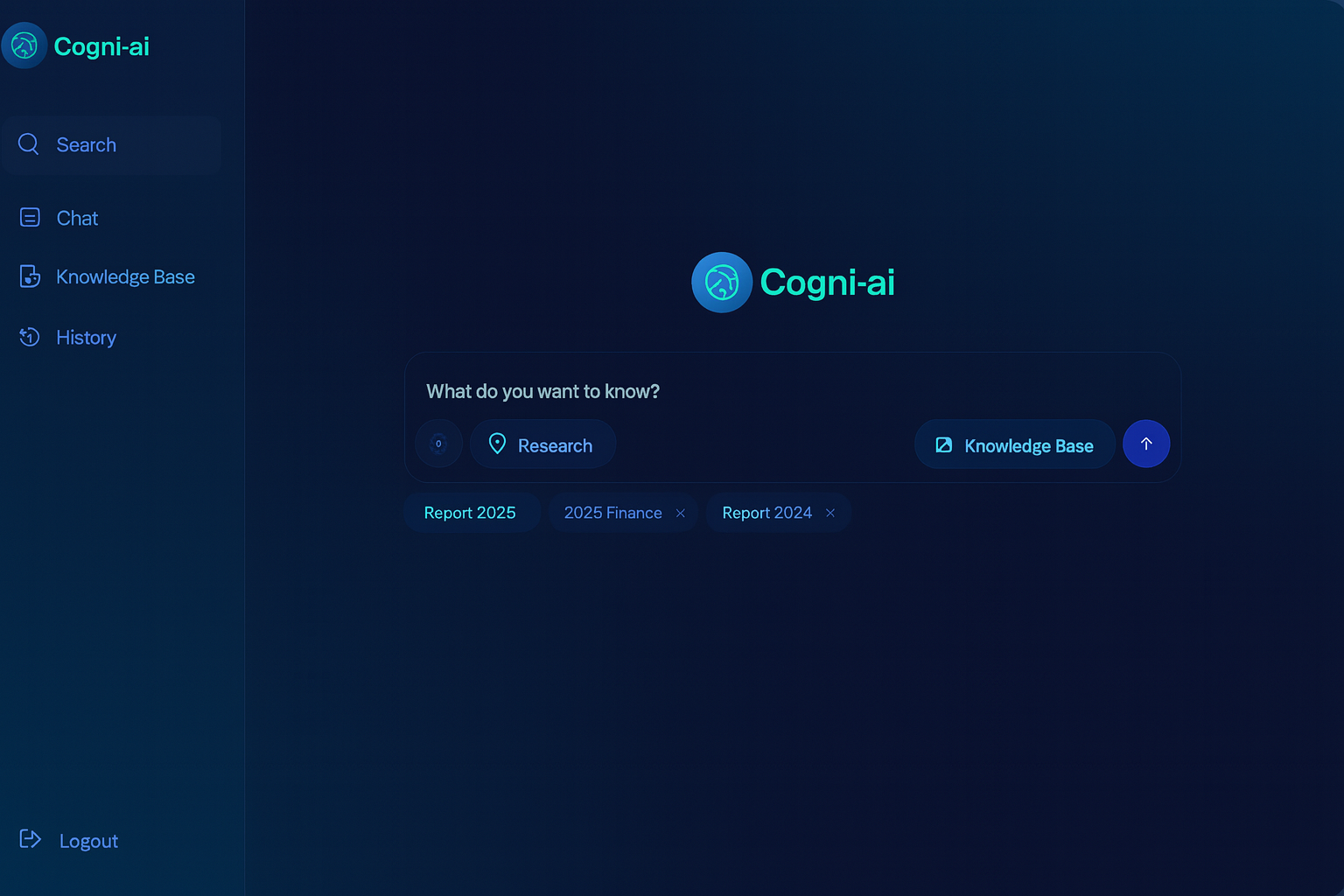 Cogni-AI Dashboard